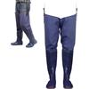Liqzirtu Guadini da uomo al petto, trampolieri da pesca per uomo | Waders da caccia al pesce impermeabile,Pantaloni da caccia all' impermeabili scarpe trapianto di riso blu per il campeggio