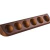 Generisch Valigetta per palline da golf, espositore per palline da golf con 6 fori, scaffale decorativo, organizer per vetrine, appassionati di golf, scrivania, libreria, soggiorno, lavoro