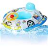 Generico Galleggianti per Bambini - Ciambella Gonfiabile Impermeabile con Volante per Piscina - Giocattolo Gonfiabile per Piscina - per Giardino, Spiaggia, Doccia, Bagno, Attività Acquatiche e Feste per Bambin