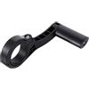 JUMPLAWN Supporto Estensore per Manubrio Bici 31,8mm in PC TPU Nero, Facile da Montare e Pratico, per Ciclismo su Strada e Mountain Bike