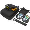 Trymway Tryway C5 Occhiali 4LS Uomini Militare Occhiali Da Sole Antiproiettile airsoft tiro Gafas fumo lente Ciclismo occhiali UV400 moto occhiali