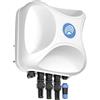 QuWireless Gateway CCTV LTE per esterni con router 5G e PoE per RUTX50
