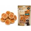 Flamingo Snack per cani - Bastoncini per cani - Hapki Chips con pollo & pesce - Senza cereali - 85 g - Flamingo