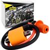 Area1 Bobina Accensione Racing/Tuning Scooter 1 Pin + Cappuccio Candela - Compatibile con Aerox, Jog, Neos, Explorer Race GT, Luxxon, Rivero