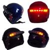 BHYShop Senza fili DC 12 V LED Moto Casco Montare Freccia Stop Freni Luce