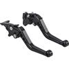 FENIQG Leva del Freno della Frizione del Motociclo Coppia di Maniglia in Lega di Alluminio Leva del Freno della Frizione Maniglia per Triumph SPEEDMASTER 2006-2012,Black