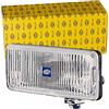 HELLA 1FD 005 700-471 Alogeno-Faro di profondità, Comet 550, 12V, rettangolare, Numero di riferimento 17.5, avvitato, Lente diffusore con struttura, colore diffusore luce cristallino, Dx/Sx