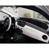 Simoni Racing DC2 Cover Cruscotto Adesiva in Velluto Nero, Copertura Cruscotto per Fiat 500 e Abarth 500, Rivestimento Interni Made in Italy