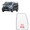 ALIGOPARTS Vetro Specchietto Destro Superiore Riscaldato per Ford Transit Custom 2012+ | Lato Guida | Sostituisce BK21-17K740-BB, 1766583, 1766584 | Facile da Installare