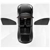 KIFWGIH Tendine Parasole Tendina Parasole Per Privacy Per Tesla Per Model 3 Per Highland 2023-2024 Tendina Parasole Finestrini Laterali Su Misura Oscurante Per Campeggio Parasole Auto(Front 2PCS)