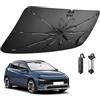 BIBIBO Compatibile con Hyundai Bayon 2021-2026 Parasole Coperture Parasole Parabrezza Parasole Anteriore Parabrezza Parabrezza Auto Parasole Bayon Accessori