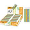 BIC Radierer PLAST di Office in plastica, Display Box da 20 pezzi