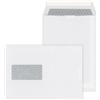 ÖKI Buste formato C5, 100 pezzi, con striscia adesiva, finestra sinistra, 162 x 229 mm, 90 g, colore: bianco