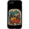 Jimbeels Custodia per iPhone SE (2020) / 7/8 Tiny Ferret Big Chaos umorismo furetto