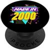 More Retro Matching Family Birthday Part Nascita anni 2000 Nostalgico anni '90 Tema Retro Compleanno Festa PopSockets PopGrip Adesivo