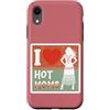 Modernes Damen t-shirt Herren Geburtstag Custodia per iPhone XR I Love Hot Moms Boho T-Shirt Uomo Donna Frase Divertente