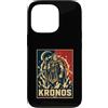 Ancient Greek Mythology Titan Kronos Pow Custodia per iPhone 13 Pro Kronos Titano greco Dio del Tempo Mitologia Potere