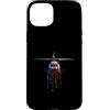 Paint Dripping Patriotic 4th of July US Custodia per iPhone 15 Plus Elicottero Pilota Aviazione Bandiera Americana USA Drip Graffiti