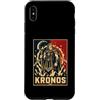 Ancient Greek Mythology Titan Kronos Pow Custodia per iPhone XS Max Kronos Titano greco Dio del Tempo Mitologia Potere