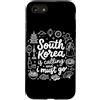 Korean Seoul Culture Hangul Travel Souve Custodia per iPhone SE (2020) / 7/8 La Corea del Sud chiama e devo andare a un turista souvenir