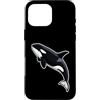 Orca Whale Gifts Co Custodia per iPhone 16 Pro Max Orca, balena, oceano, fauna selvatica, design con animali marini