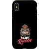Casino Gambling & Slot Machine Vegas App Custodia per iPhone X/XS Slot Queen Casino Gioco d'azzardo Jackpot Vincitore Vegas Macchina