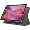 Lenovo Folio Case, custodia protettiva per tablet con finitura moderna, design Brimless, supporto integrato per visione Hands-Free, protezione completa - Grigio