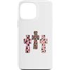Trendy Grace Designs Custodia per iPhone 13 Pro Max Carino Christian Coquette Croce Rosa Leopard Faith Design