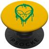 APezzaniWear | Urban Spray Concept Alieno Verde Minimal - Design Grafico Street PopSockets PopGrip Adesivo