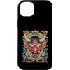 Japanese Oni Mask Aesthetic By TOKYO WAV Custodia per iPhone 14 Plus Maschera giapponese del diavolo Yokai del diavolo Hannya Giappone Oni