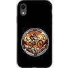 mountainbike jump tire trail action ridi Custodia per iPhone XR Mountain Bike Jump Tire Track Montagne Natura