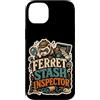 Jimbeels Custodia per iPhone 14 Plus Ferret Stash Inspector furetto nascondigli