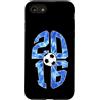 COOL SOCCER DESIGNS AND OUTFITS Custodia per iPhone SE (2020) / 7/8 10 ANNI CALCIATORE 2016 10° COMPLEANNO