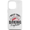 Muay Thai fight fight kick Thai boxing m Custodia per iPhone 13 Pro Muay Thai Boxing Fighter Guerriero del Ring