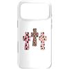 Trendy Grace Designs Custodia per iPhone 17 Pro Max Carino Christian Coquette Croce Rosa Leopard Faith Design