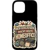 Jimbeels Custodia per iPhone 15 Geduldsfaden Homeoffice umorismo ufficio tedesco