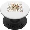 Giardiniere Giardino Abbigliamento Piant Maglietta Da Giardino Da Donna, Fiorista, Hobby, PopSockets PopGrip Adesivo