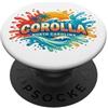 KAEDAM Gifts: North Carolina Cities Corolla, grafica originale sulla spiaggia con dune di sabbia della Carolina del Nord PopSockets PopGrip Adesivo
