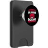 Old Man Strength Designs Mai sottovalutare il potere dei guantoni da boxe Old Man PopSockets PopWallet per MagSafe