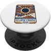 Total Solar Eclipse Cruise 2026 Iceland Total Solar Eclipse Cruise Adventure 2026 Totality Chaser PopSockets PopGrip Adesivo