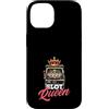 Casino Gambling & Slot Machine Vegas App Custodia per iPhone 14 Slot Queen Casino Gioco d'azzardo Jackpot Vincitore Vegas Macchina