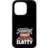 Casino Gambling & Slot Machine Vegas App Custodia per iPhone 15 Pro Sensazione Slotty Big Win Slot Machine Casino Gioco d'azzardo