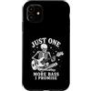 Bass Legends Jam Studio Custodia per iPhone 11 Solo 1 Più Basso I Promise Funny Bassista Player