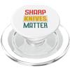 Funny Chef Knife Of Sharp Knives Matter Divertente coltello da chef di coltelli affilati importano per gli chef PopSockets PopGrip per MagSafe