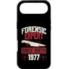 True Crime Merch for Investigative Crime Custodia per iPhone Air Esperto forense dalla nascita 1977 Compleanno a tema crimine vero
