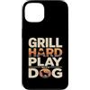 Backyard Bbq Dog Lover Custodia per iPhone 13 Grill Difficile Giocare Con Cane Backyard Barbecue Amante