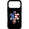 Paint Dripping Patriotic 4th of July US Custodia per iPhone 17 Pro Max Paramedico EMT Primo soccorritore SME Bandiera Americana USA Drip