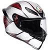 Agv casco integrale K1 S E2206 Speedarmor - Grigio/ rosso opaco