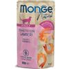 Monge Natural Adult cottura al vapore gustosi Pezzetti 80 gr Tonnetto con gamberi - confezione da 24 pezzi - Cibo umido per gatti - 1° ORDINE? 20% di sconto SU BRAND ESCLUSIVI, codice BZR20