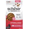 Schesir Cat Sterilized Monoprotein formula Grain free Low Fat Prosciutto 400 gr - Cibo monoproteico gatto - 1° ORDINE? 20% di sconto SU BRAND ESCLUSIVI, codice BZR20